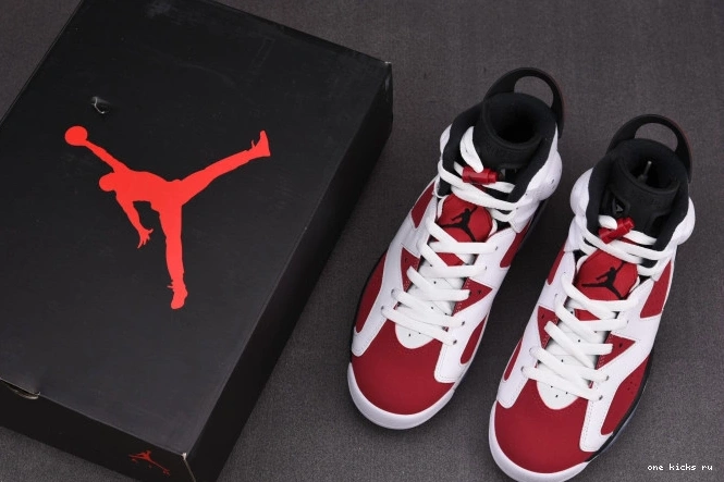 Rep Onekick 'CARMINE' 2021 RETRO 6 AIR JORDAN CT8529-106 0821